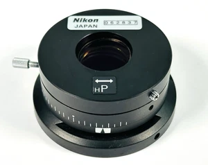 Microscopio polarizador giratorio Nikon hP con inserto analizador para serie E600 E e I - Imagen 1 de 9