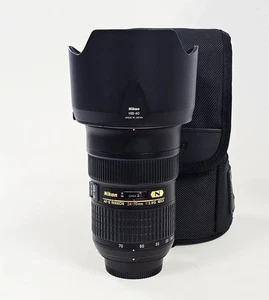 #Nikon Zoom-Nikkor 24-70mm / 24-70 f/2.8 ED G AF-S Lens (S/N 777804) - Picture 1 of 6