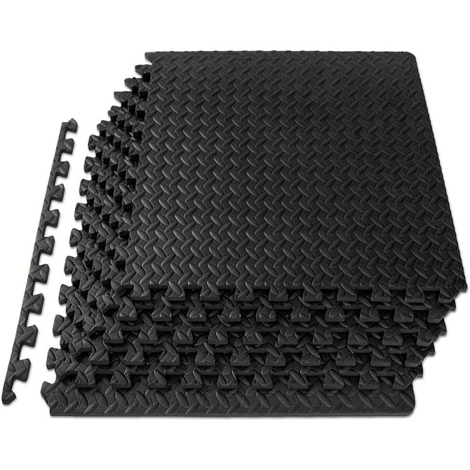24pcs 24*24" Interlocking Multi-Purpose EVA Foam Flooring Tiles for Home Gym - Image 1 of 4