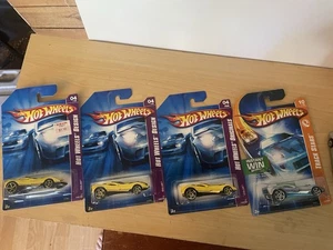 Hot Wheels CUL8R 2007 Track Stars, diseño y originales lote de 4 - Imagen 1 de 9
