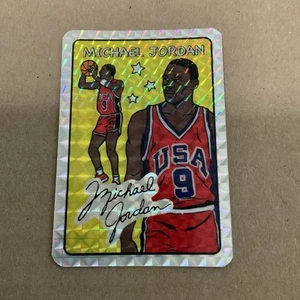 1985-86 To Present MJ NBA Prism Jewel Vending Machine Sticker Reflecor Iconic MJ - Picture 1 of 3