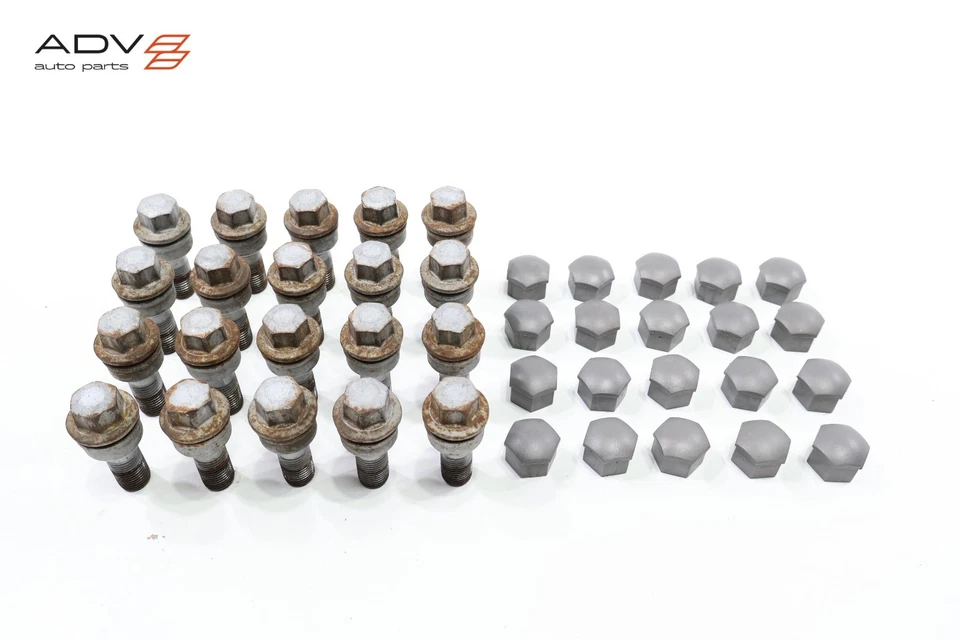 2015 - 2018 AUDI Q3 WHEEL RIM LUG NUT BOLT & CAP OEM -SET- - Image 1 of 4