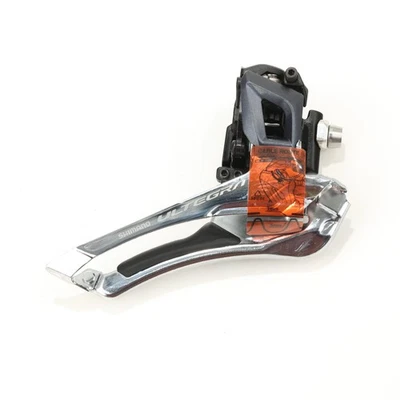 Desviador delantero Shimano Ultegra FD-R8000, 11 velocidades, soldadura fuerte, doble, negro Foto 1 de 4