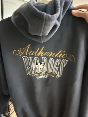 Big Dogs Sweater Navy Blue Size Small Vintage Embroidered - Image 1 of 4