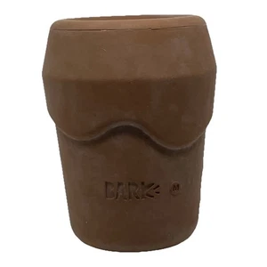 Caja de corteza súper masticable dispensador de golosinas resistentes maceta marrón juguete para perros grande XL - Imagen 1 de 6