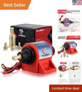 Durable Metal Electric Fuel Pump - Universal Fit, 4-7 PSI for 4-8 Cylinder Cars - Bild 1 von 9