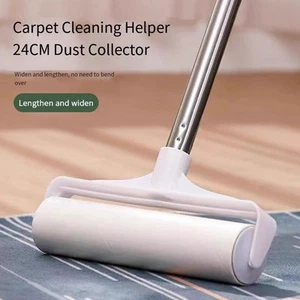Telescopic Clothing Roller Brush for Effortless Cleaning of Dust and Debris - Bild 1 von 30