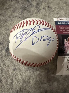 Ivan Drago Signed Dolph Lundgren Inscribed Drago MLB Baseball Ball JSA COA - Picture 1 of 6