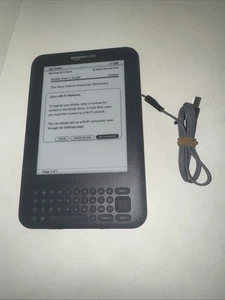 Amazon Kindle Keyboard (3rd Generation) eBook Reader D00901 - Picture 1 of 6