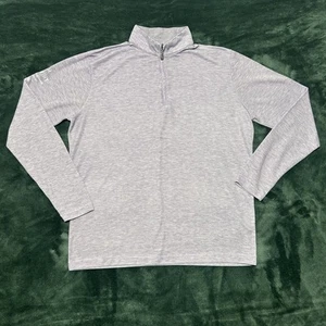 Johnnie O Shirt Mens Purple Heather Performance 1/4 Zip Pullover Size Medium - Picture 1 of 11