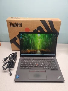 T14 Gen 4 Touch i7-1365U 16GB Ram 256NVMe Win 11 Lenovo ThinkPad Garantía 2027 - Imagen 1 de 15