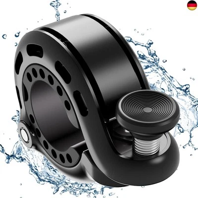 GIACOMO Fahrradklingel, Innovative Aluminiumlegierung 110dB Klingel laut Mini Klingel