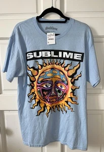 Neu mit Etikett erhaben blau 40 Unzen Freedom Sun Logo Shirt Größe: M Oversized Nordstrom - Bild 1 von 3