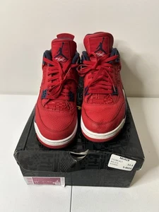 Air Jordan 4 Retro SE FIBA Herren Größe 11,5 Fitnessstudio rot obsidianweiß CI1184-617 - Bild 1 von 10
