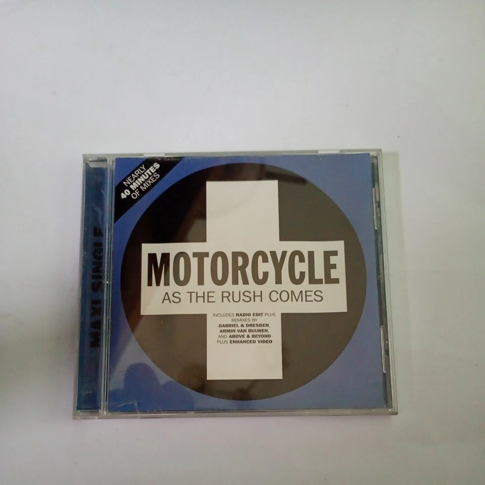RARE CD SINGLE MOTORCYCLE AS THE RUSH COMES POSITVA Foto 1 de 4