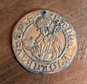 Moneta argento Salisburgo 1500 Batzen Leonhard von Keutschach Rübentaler - Foto 1 di 2