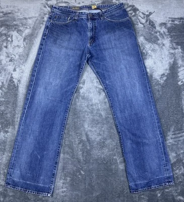 AG Adriano Goldschmied The Hero Relaxed Fit Straight Leg Jeans 34X32 Cotton - Image 1 of 4
