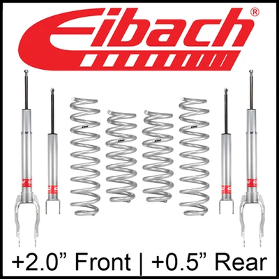 Eibach ALL-TERRAIN +2.0" Lift Kit fits 2011-2014 Jeep Grand Cherokee 3.6L 5.7L - Image 1 of 2
