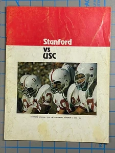 Touchdown Illustrated Stanford vs USC Trojans Gameday Program October 7, 1972 - Picture 1 of 12