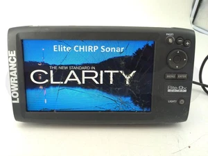 LOWRANCE ELITE 9x CHIRP MULTIFUNCTIONAL BOAT FISHFINDER GPS RADAR SONAR MONITOR - Picture 1 of 7