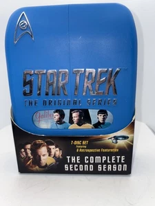 Star Trek The Original Series Season 2 DVD Hard Case 7 Disc Set Collector Ed - Imagen 1 de 7