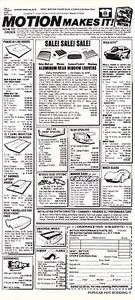 1981-1982-1983-1984 MOTION PERFORMANCE PARTS / VEGA ~ ANNUNCIO STAMPA ORIGINALE - Foto 1 di 1