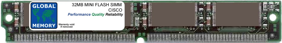 32MB FLASH SIMM MEMORY RAM FOR CISCO 3660 SERIES ROUTERS ( MEM3660-32FS ) - Image 1 of 1