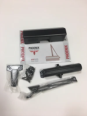 COMMERCIAL DOOR CLOSER DARK BRONZE FINISH - Image 1 of 3