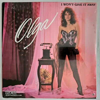 FREESTYLE - OLGA - I WON'T GIVE IT AWAY - TOP HITS RECORDS SEALED ORIGINAL PRESS - Image 1 of 2