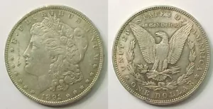 1891 P Morgan Dollar fast unzirkuliert - Stempelglanz vz - Stempelglanz - Bild 1 von 1