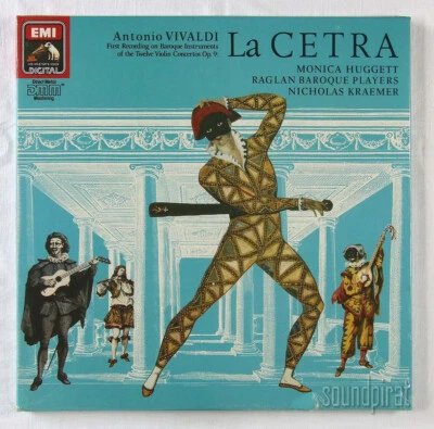 MONICA HUGETT VIVALDI LA CETRA VIOLIN EMI DIGITAL ED.1 2LP BOX SET SEALED - Image 1 of 2