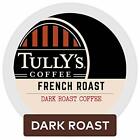 Tully's Coffee, French Roast, Single-Serve Keurig K-Cup Pods, Dark 72-Count 