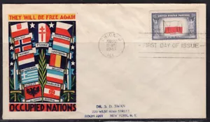 1943 Staehle First Day Cover - Overrun Countries - Poland - Picture 1 of 1