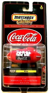 1999 coleccionables Matchbox coca - serie Cola - dirigible - rojo - nuevo en paquete - Imagen 1 de 3