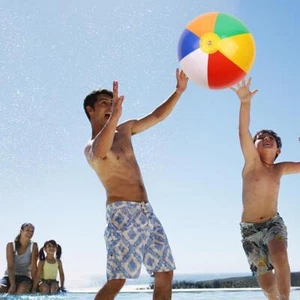 Aufblasbarer Strandball-Schwimmbad-Spielballon für Jungen und Mädchen ab 3 Jahre - Bild 1 von 7