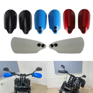2X Carenado Protector Guardamanos Frontales Cubierta Para Sportster Cuarenta y Ocho SuperBajo - Imagen 1 de 20