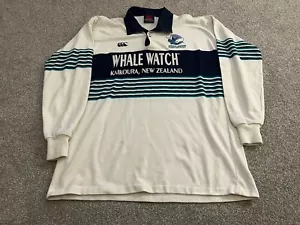 Whale Watch Kaikoura Neuseeland Rugby Trikot Shirt Canterbury von Größe XL selten - Bild 1 von 8