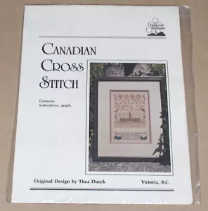 Thea Dueck "O Canada!" Glorious & Free Cross / modello campionatore punto speciale - Foto 1 di 2