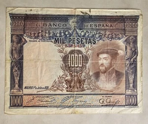 BILLETE 1000 PESETAS 1925 - ESPAÑA - Foto 1 di 2