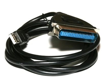 USB 2.0 Parallel 1284 Printer Adapter Cable IEEE PC Converter Connector 36-pin - Image 1 of 4