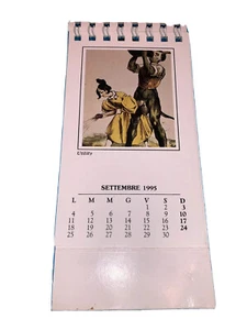 the pea in art 1995 Italy IL PISELLO NELL ARTE Vintage 25 Years mini calendar - Picture 1 of 7