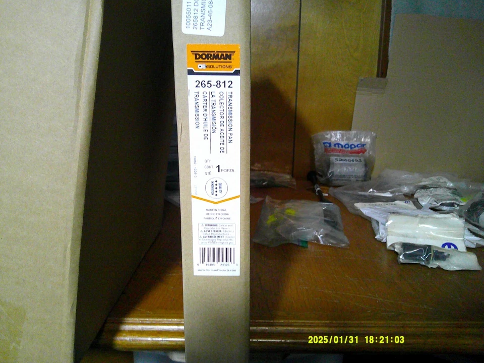 Pan de aceite de transmisión automática Dorman 265-812 para algunas aplicaciones Hyundai y Kia de los años 00. Foto 1 de 1