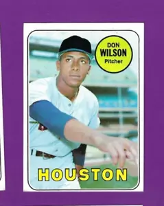 Carta Baseball 1969 Topps #202 Don Wilson Houston Astros EX - Foto 1 di 2