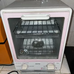 Hello Kitty SANRIO tostapane da forno SANYO rosa bagel migliore raro - Foto 1 di 4