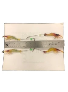 Menge 4 Leuchtende Garnelen Neu in Verpackung - Bild 1 von 6