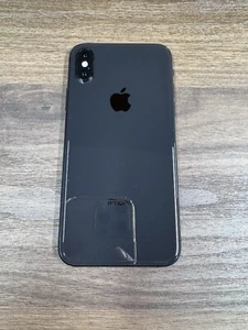iPhone Xs 64 GB Gris (L0CKED) Pantalla agrietada para piezas - Imagen 1 de 6