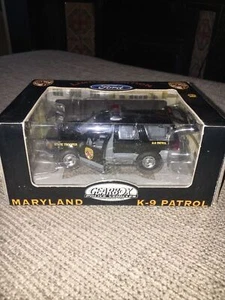 Maryland State Police Trooper 2006 Ford Expedition K-9 Unit GearBox 1/43 mint - Picture 1 of 5