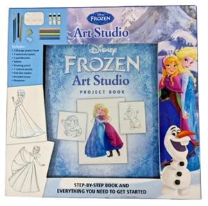 Disney Frozen Art Studio Project disegno e pittura libro - Foto 1 di 4