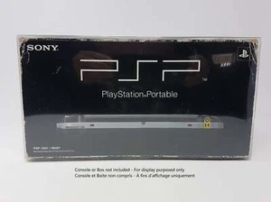 BOX PROTECTOR FOR SONY PSP CONSOLE SMALL BOX CLEAR PLASTIC CASE - Picture 1 of 3