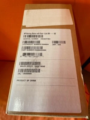 HP Docking Station EN488AA 449720-001 WorkStation  Open Box without AC Adapter - Image 1 of 4